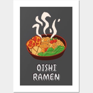 Oishi Ramen Posters and Art